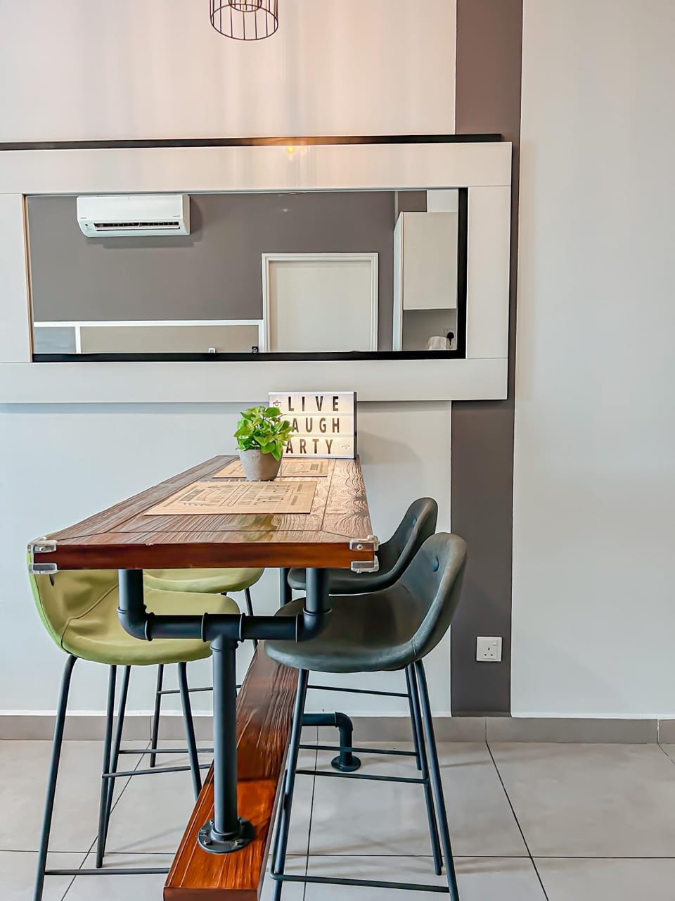 Dining area