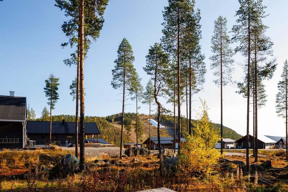 Boende i Storklinten Nature lodge in Norrbotten County, Sweden