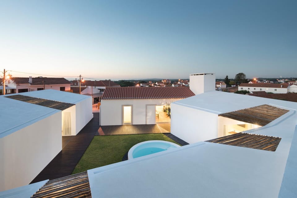 Bird's eye view, Inner courtyard view