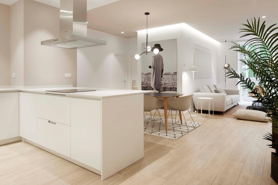 Kitchen or kitchenette, Dining area