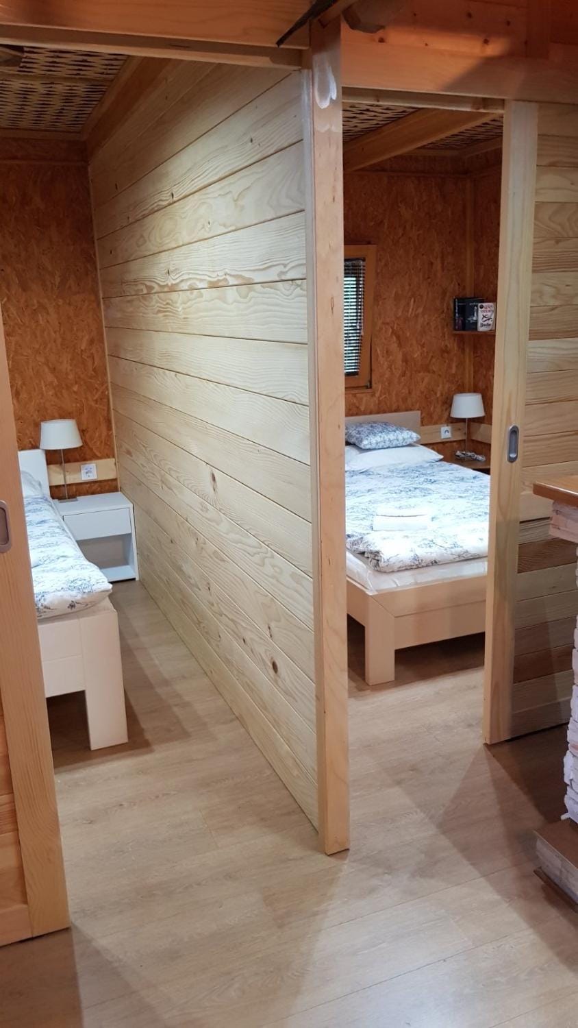 House on piles, Una river 'Apartman Una' House in Federation of Bosnia and Herzegovina