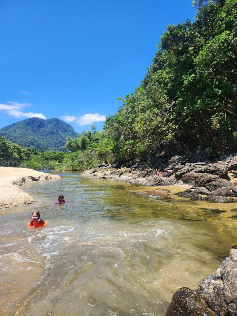 People, Natural landscape, Mountain view, River view