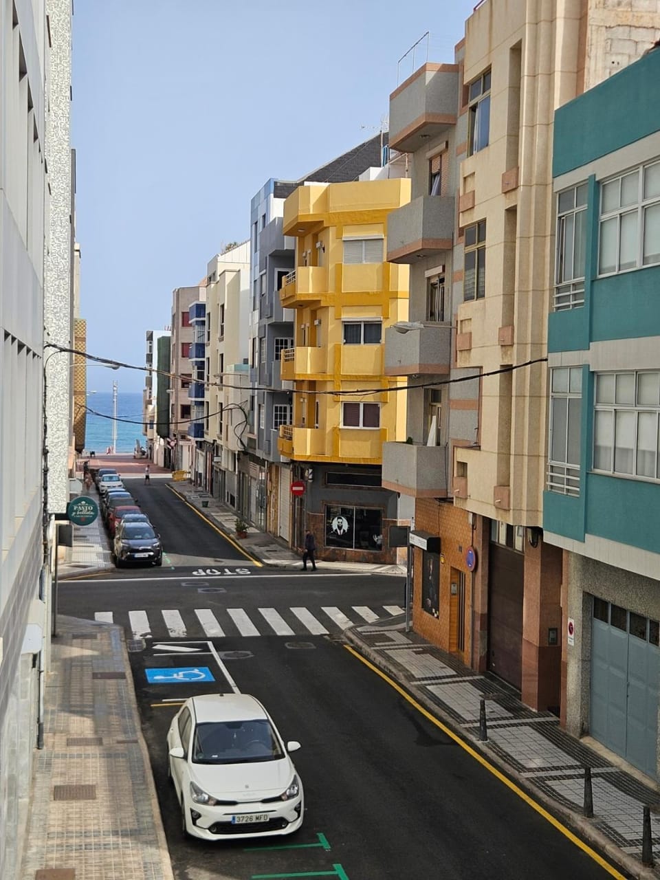 Quiet street view
