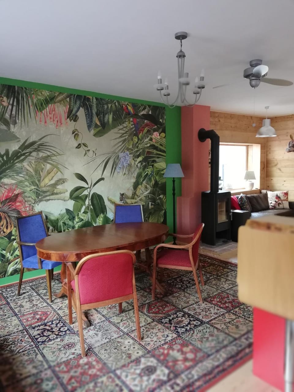 Living room, Photo of the whole room, Dining area