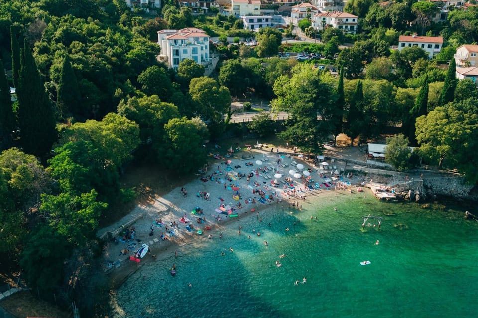 Bird's eye view, Beach