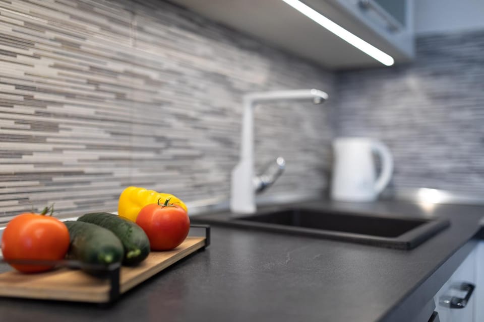 Kitchen or kitchenette, Food, stove