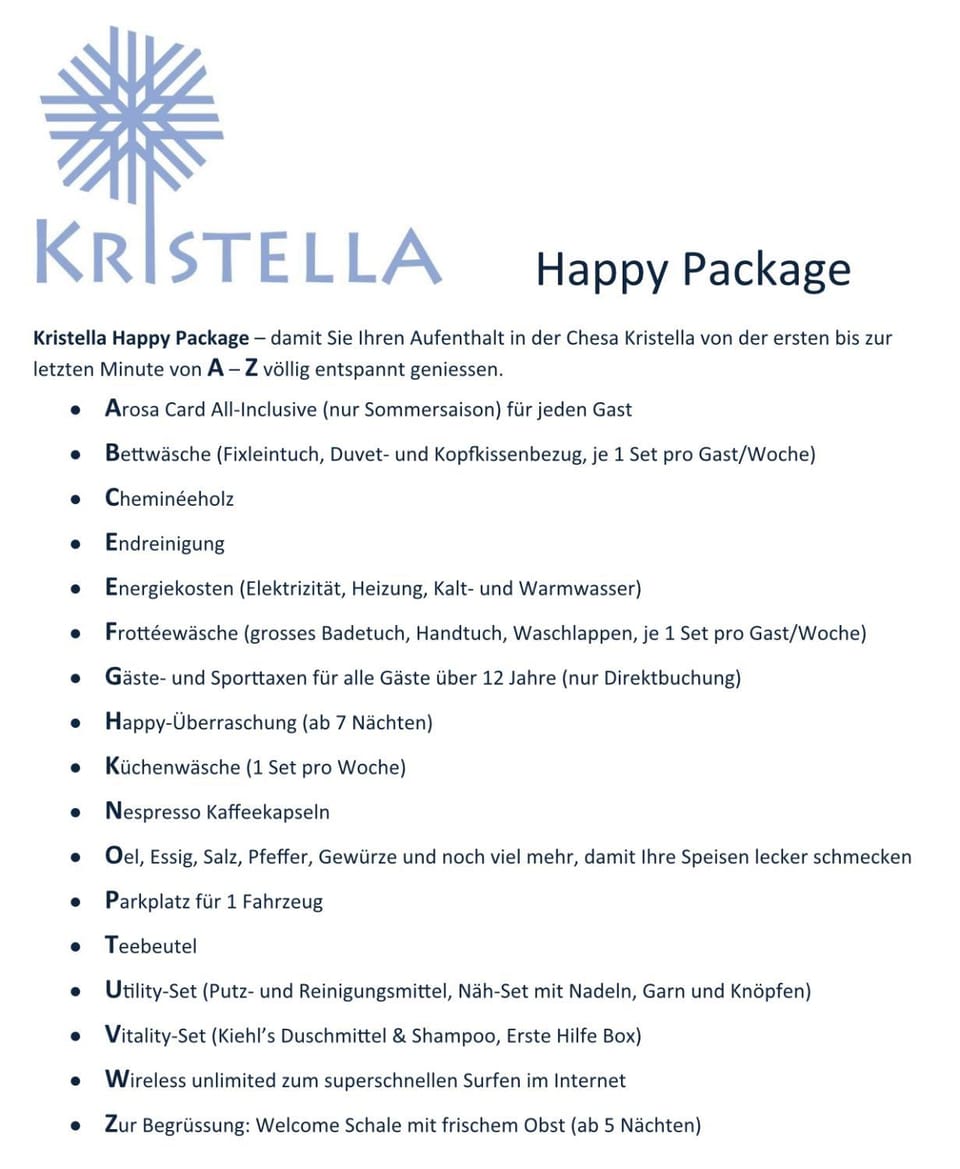 Non alcoholic drinks