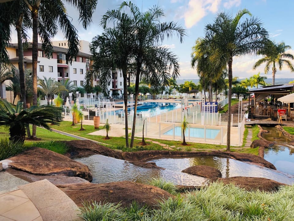 Flat Romântico à Beira Lago M 401 Apartment hotel in State of Goiás