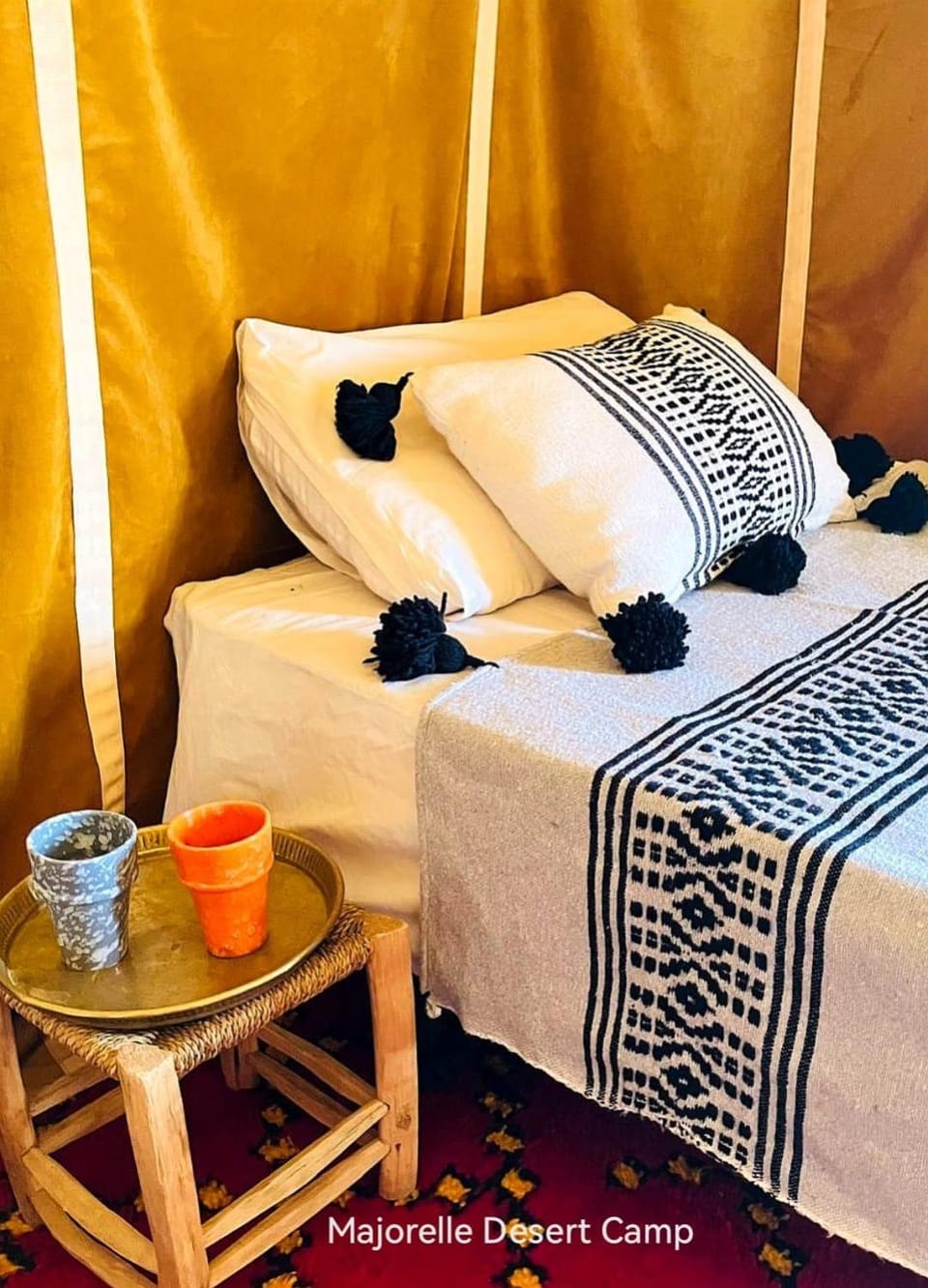 Majorelle Desert Camp Luxury tent in Morocco