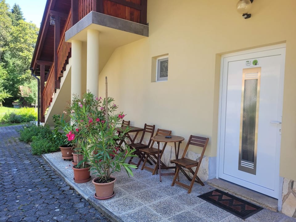 Property building, Patio