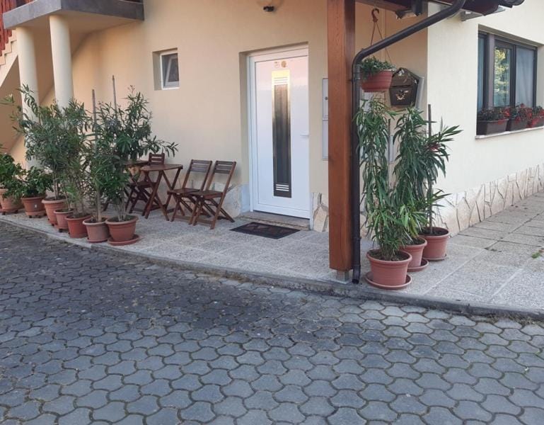 Property building, Patio