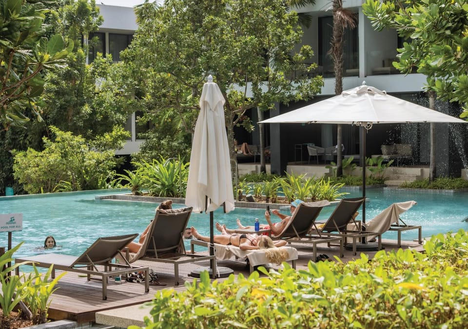 Natural landscape, Swimming pool