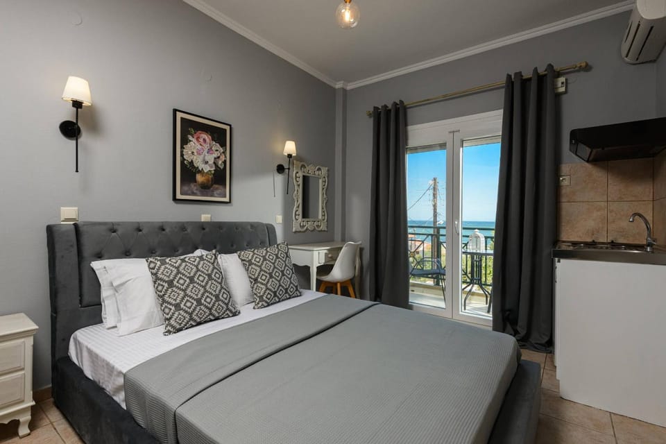 Bedroom, Sea view