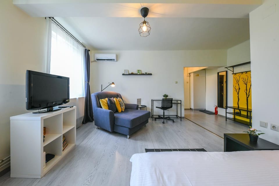 Communal lounge/ TV room, Living room, Photo of the whole room, Seating area, air conditioner