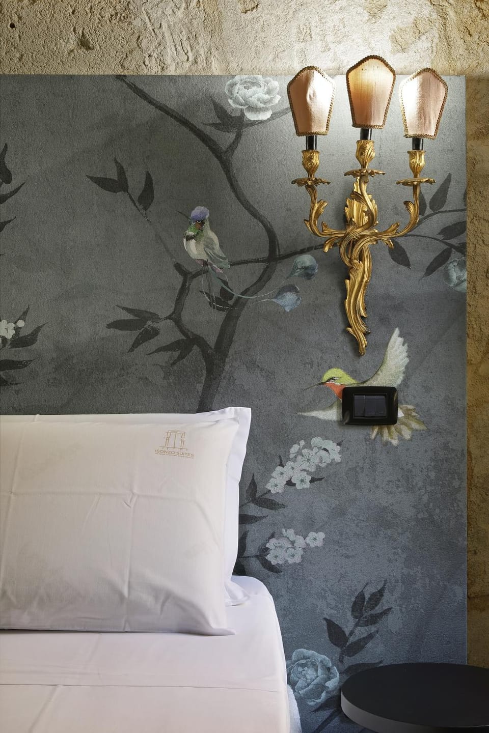 Bed, Decorative detail, Bedroom