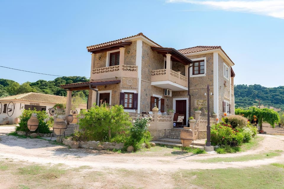 Property building, Spring, Day, Natural landscape