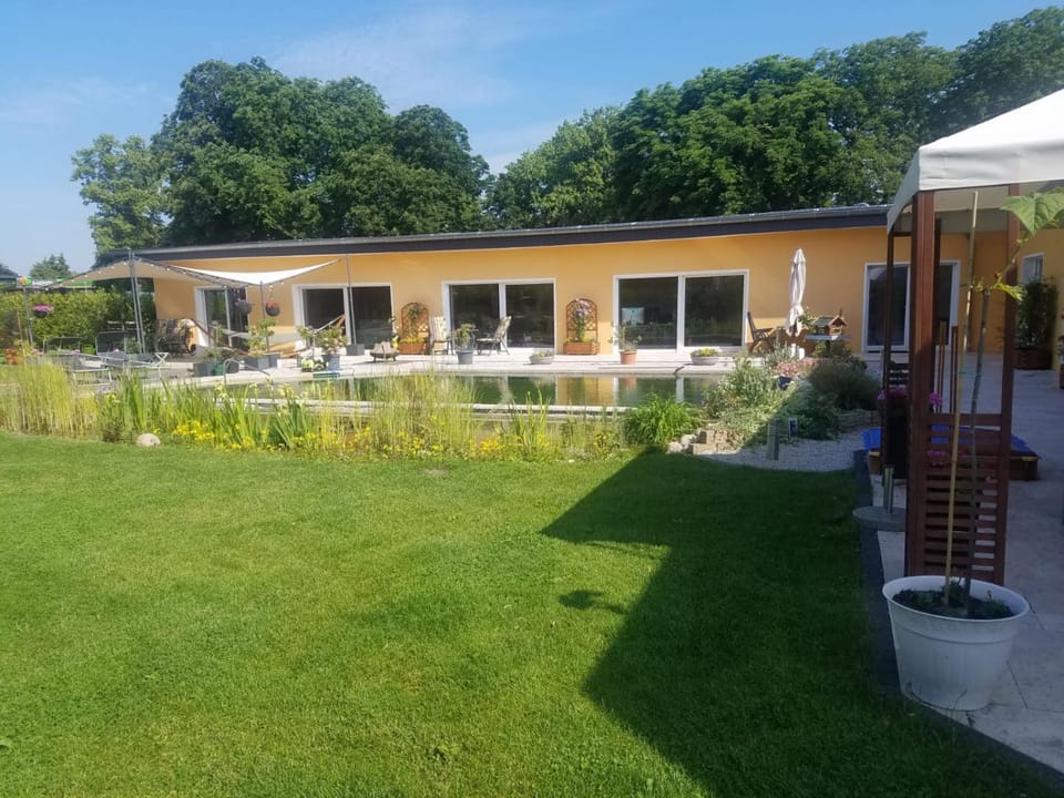 Property building, Patio, Garden