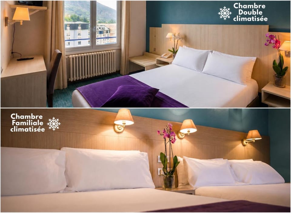 Bedroom, Garden view, Mountain view, air conditioner, air conditioner