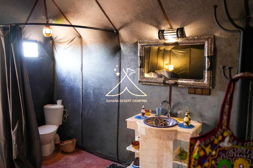 Sahara Desert Camping - Merzouga Luxury Camp Luxury tent in Morocco