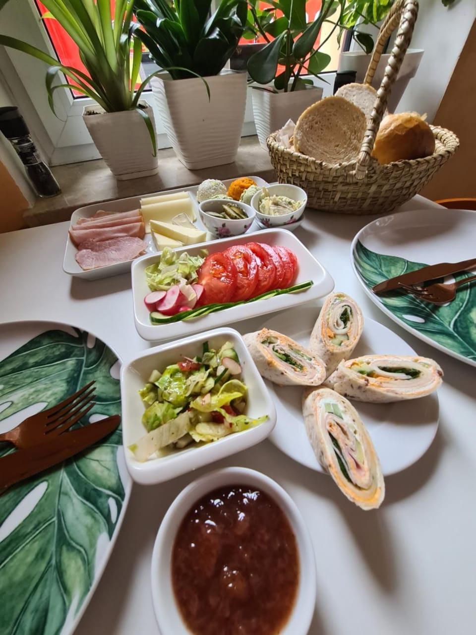 Buffet breakfast