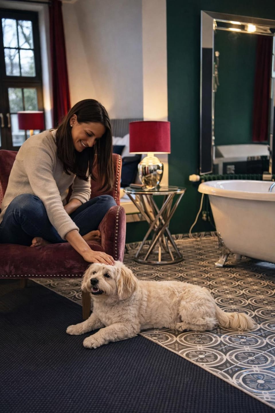 People, Pets, group of guests