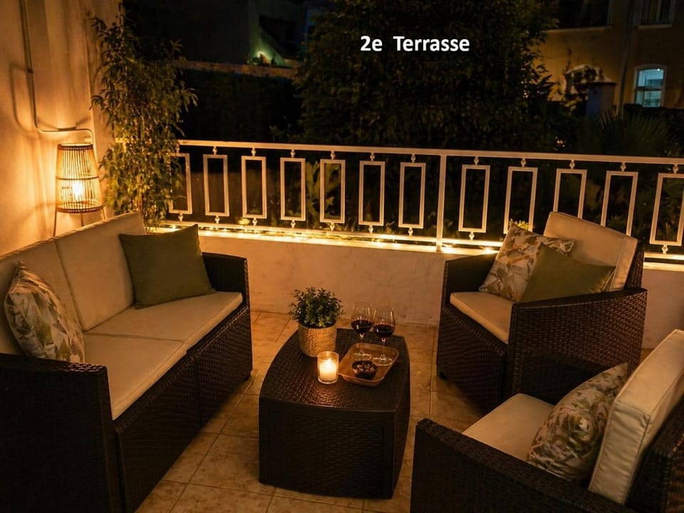 SUPERBE 3P 2chambres, 2terrasses CANNES centre-ville, 4 min à pied de la Croisette sas-meredith loc Apartment in Cannes