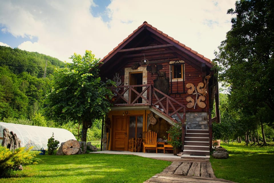 Property building, Garden view