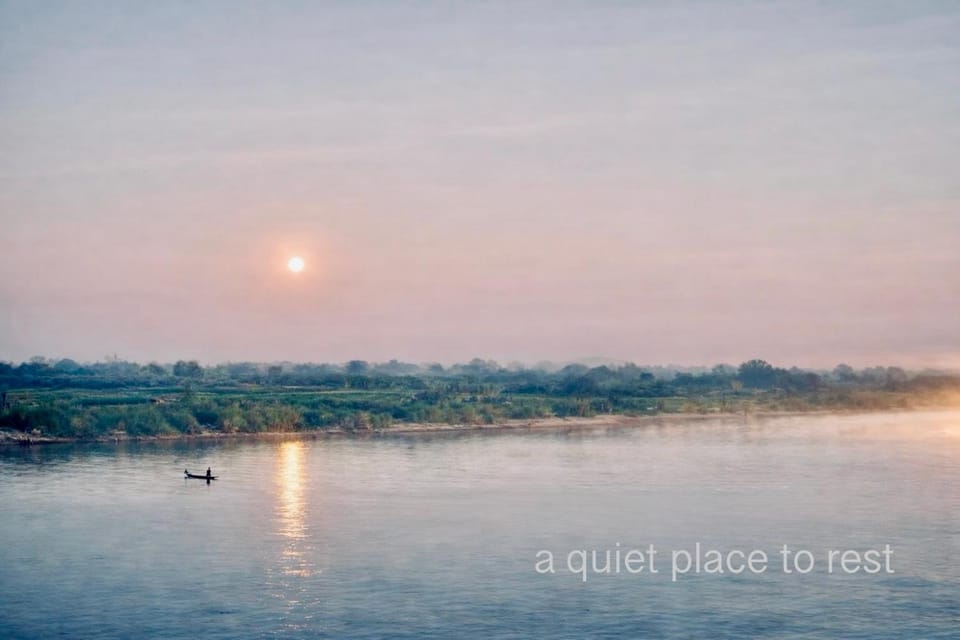 Natural landscape, River view, Sunrise