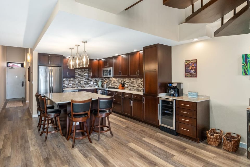 Kamaole Sands 3-406, Gourmet Kitchen, Split AC House in Wailea