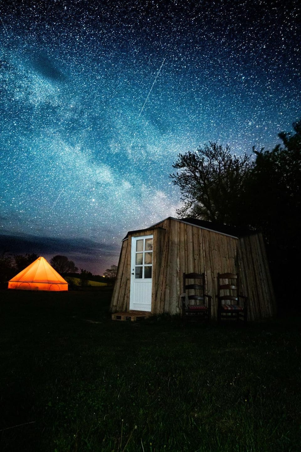 Property building, Night, View (from property/room)