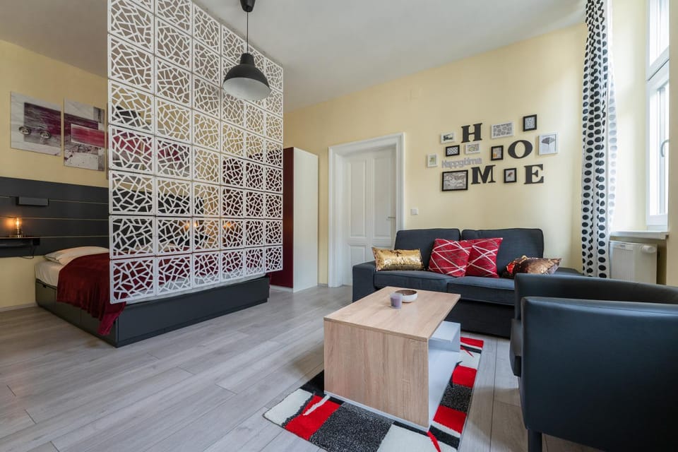 Living room, Bedroom