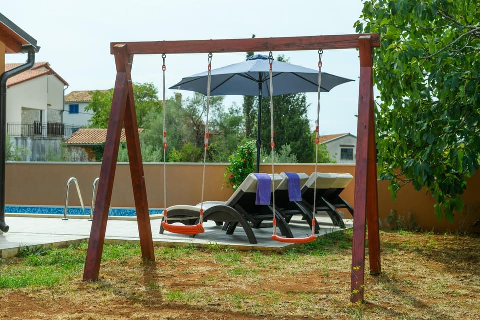Day, Children play ground, Garden, Garden view, sunbed