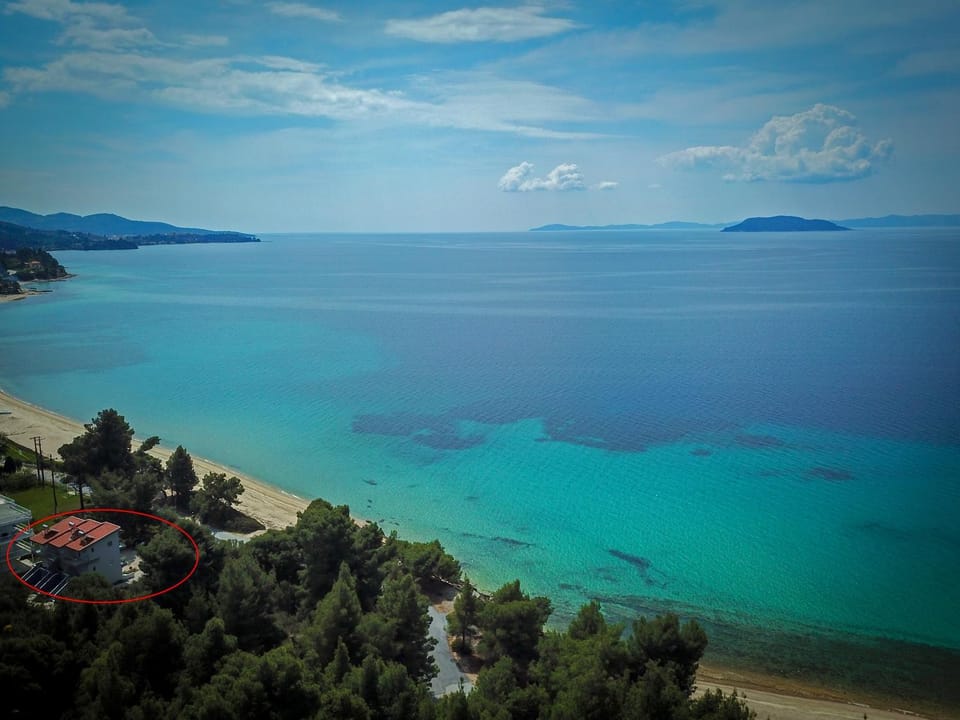 Bird's eye view, Beach, Sea view