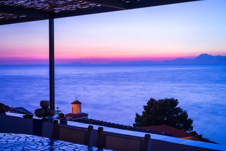 Balcony/Terrace, Sea view, Sunset