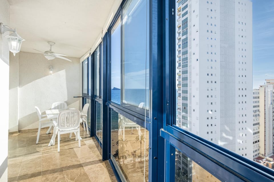 Day, View (from property/room), Balcony/Terrace, Dining area, Sea view