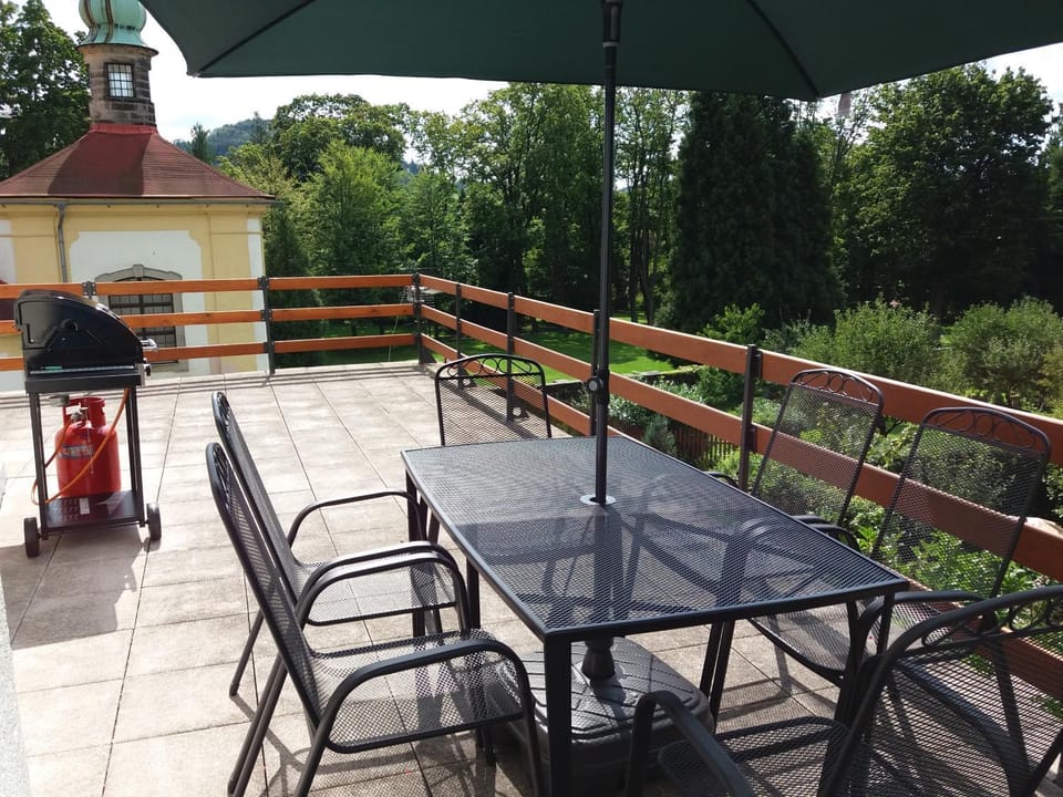 Balcony/Terrace, Garden view