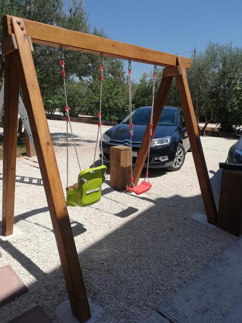 Day, Children play ground, Parking