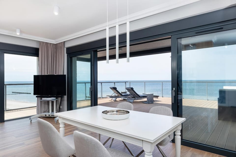 Balcony/Terrace, Dining area, Sea view