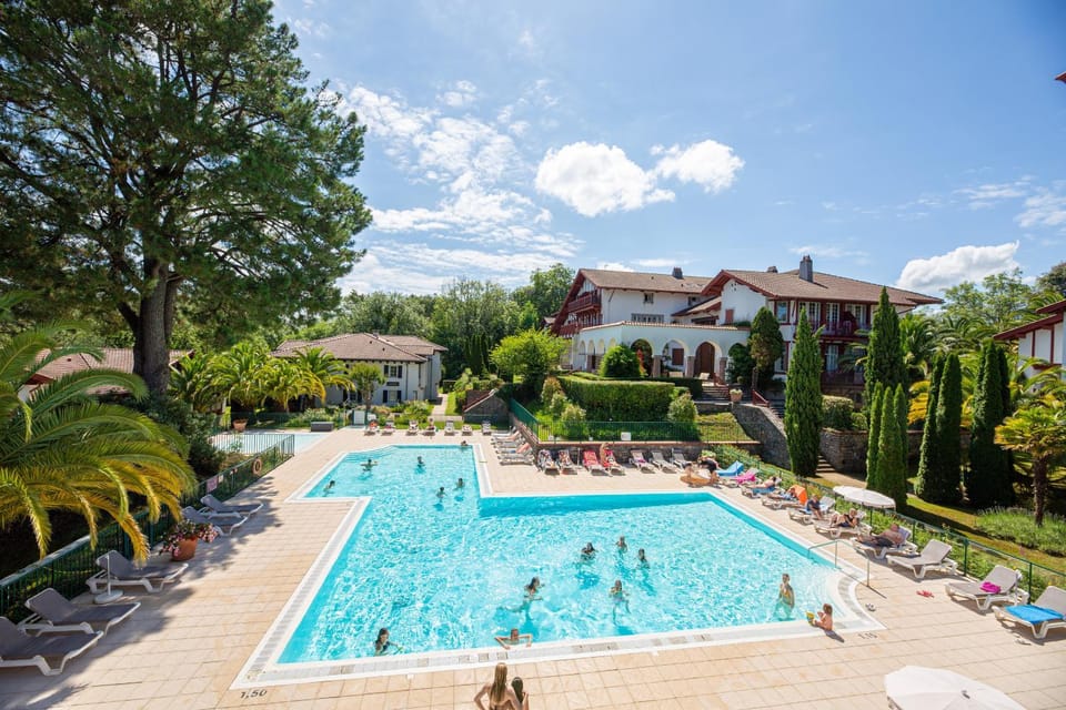 Property building, Day, People, Natural landscape, Pool view, Swimming pool, sunbed