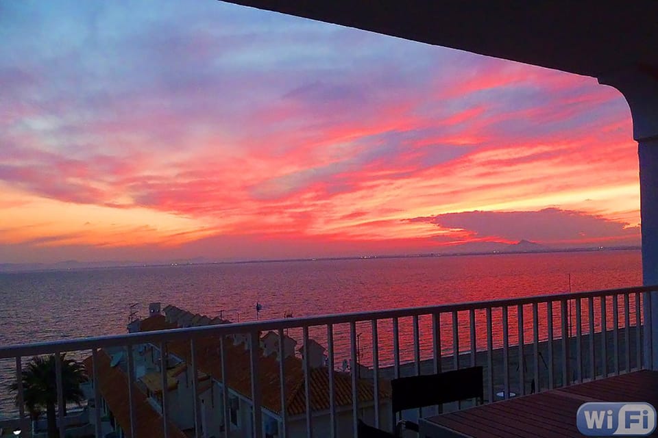 Sea view, Sunset