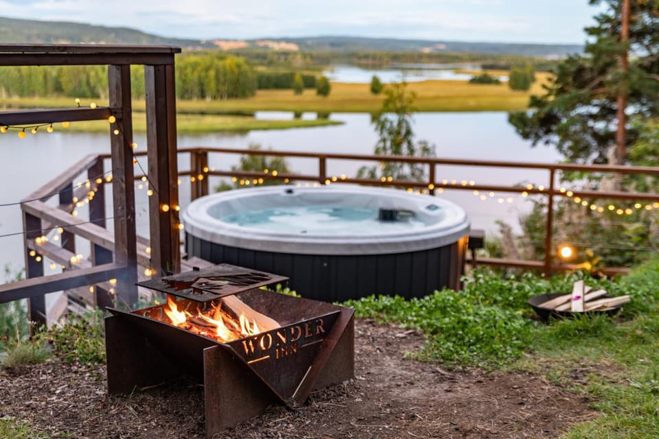 Hot Tub, Hot Tub, River view