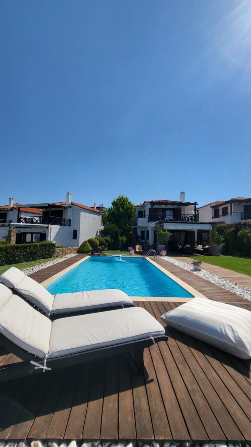 Zennova #17 Lydia Luxury Pool Villa, Elani Villa in Halkidiki