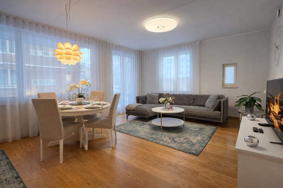 City Center Bright Home Apartment in Tallinn
