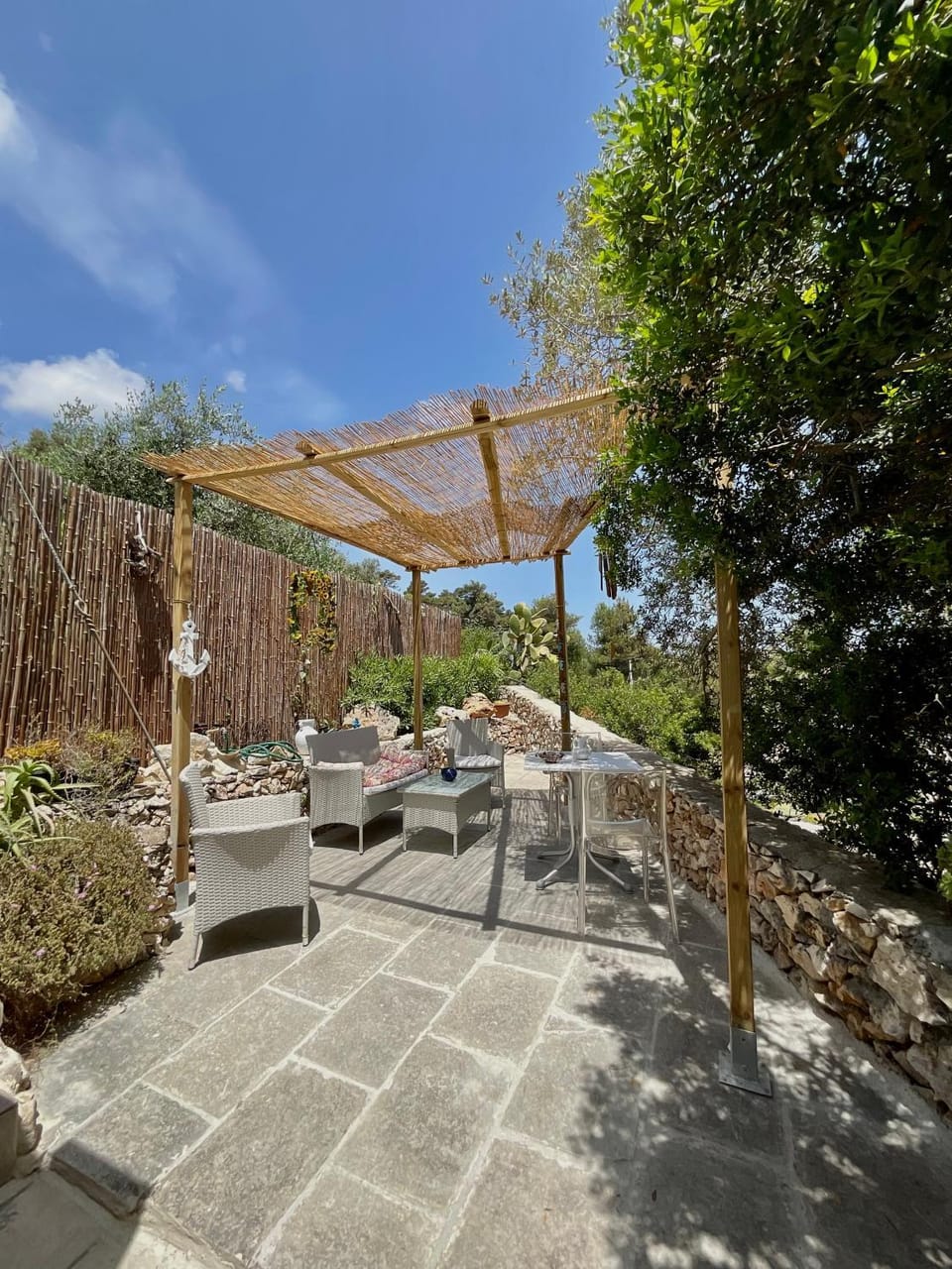 Patio, Spring, Day, Garden, Balcony/Terrace, Garden view