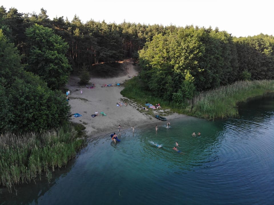 Natural landscape, Bird's eye view, Beach, Lake view