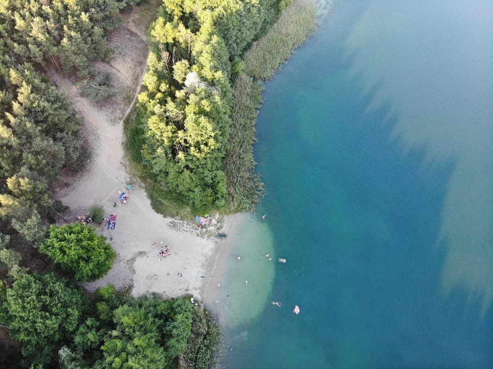 Bird's eye view, Beach, Lake view