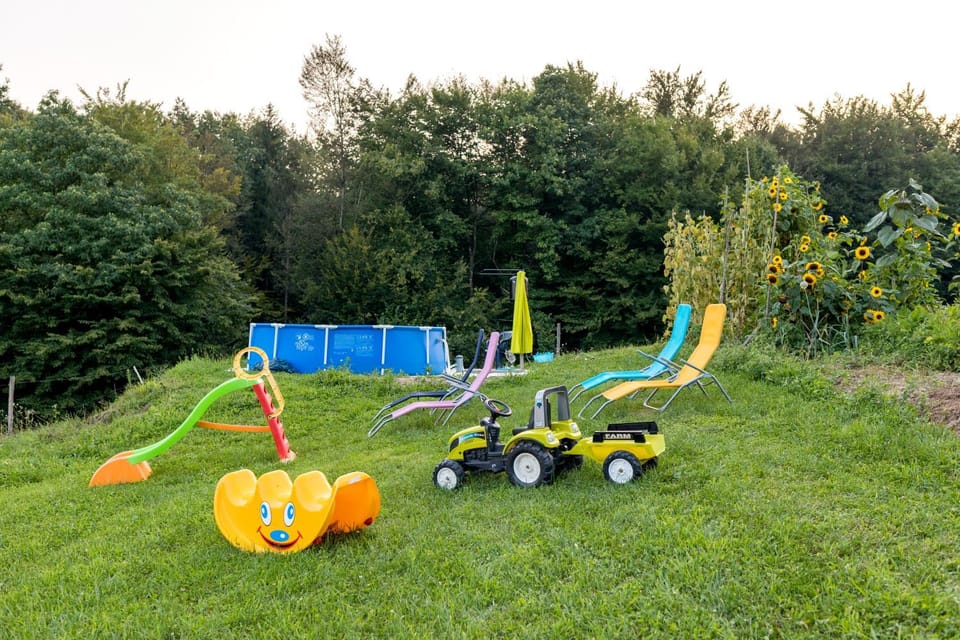 Children play ground, Garden, Swimming pool
