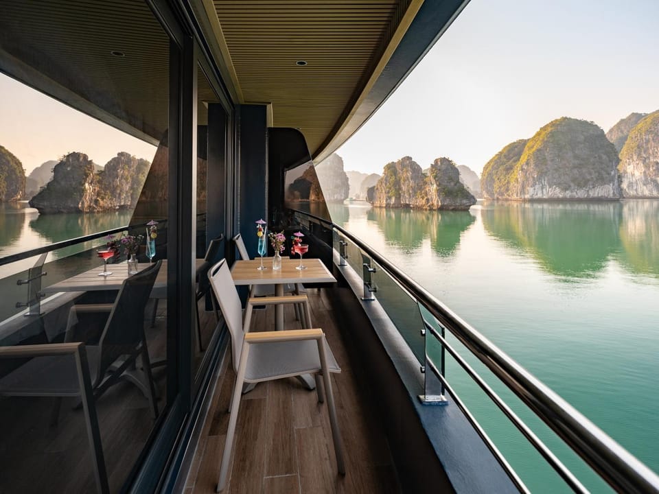 Doris Cruise by HAG Docked boat in Vietnam