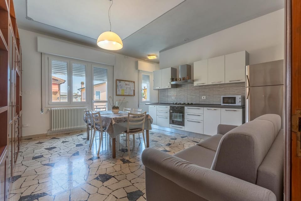 Dining area, air conditioner