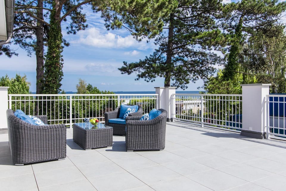 Balcony/Terrace, Seating area, Sea view